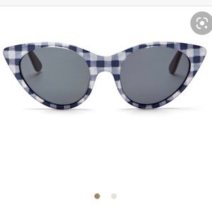 Opening Ceremony Gingham Cat Eye Shades